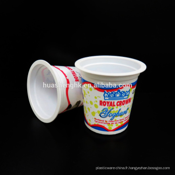 Tasse en plastique jetable bon marché blanche de la vente 3oz chaude